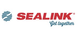 Logo of Sealink, a Hauraki Gulf transport company.